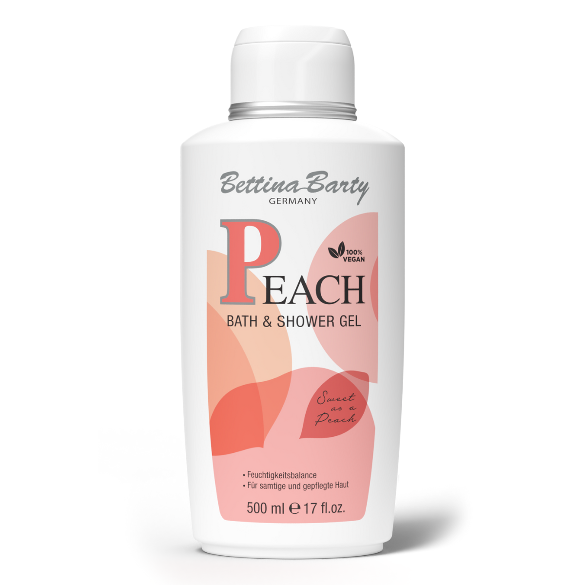 Bettina Barty Aloe Vera Shower Gel – 500 Ml, Feuchtigkeitsspendend, Für Samtweiche Haut